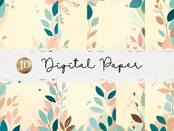 Download Minimalist Pastel Botanical Backgrounds - Backgrounds Collection