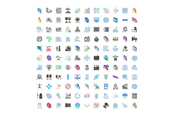 Download Digital Assets Line Icons Collection for - Digital assets Collection
