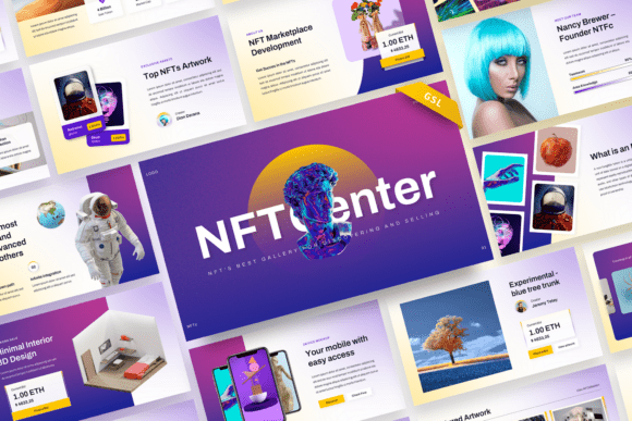 Download NFT Creative Digital Assets Google Slide - Digital assets Collection