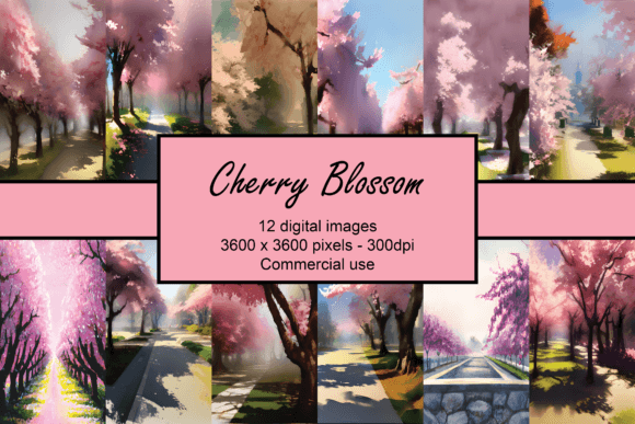 Download Watercolor Cherry Blossom Backgrounds - Backgrounds Collection