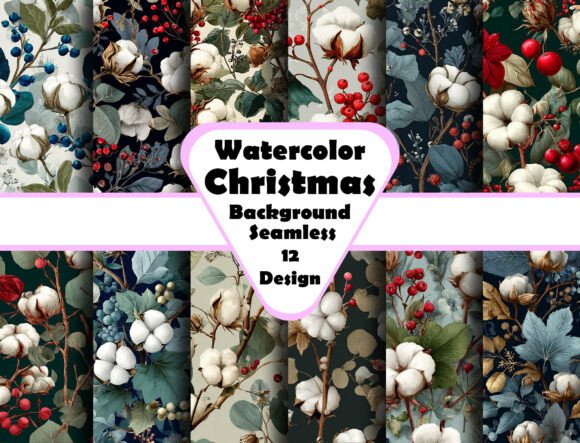 Download Christmas Main Botanical Backgrounds - Backgrounds Collection