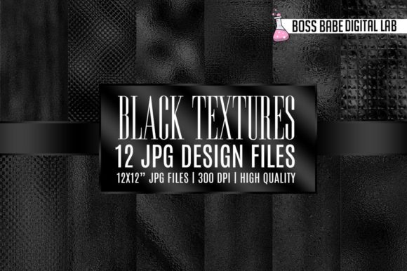 Download Black Metallic Foil Textures - Metal Collection