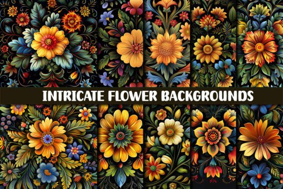 Download Intricate Flower Backgrounds - Backgrounds Collection
