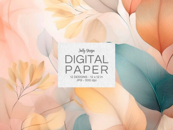 Download Pastel Watercolor Botanical Backgrounds - Backgrounds Collection