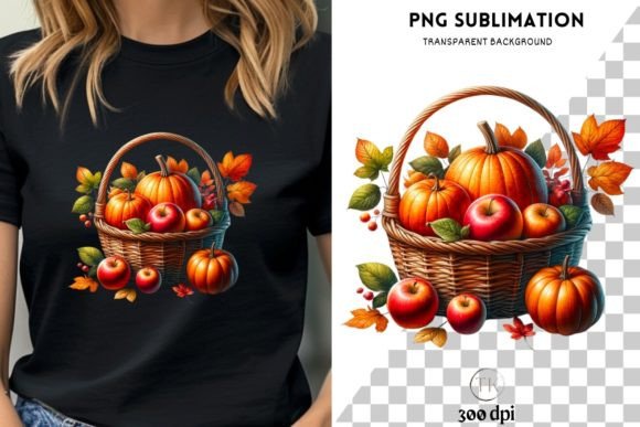 Download Autumn Basket Digital Crafting File - Digital crafting Collection