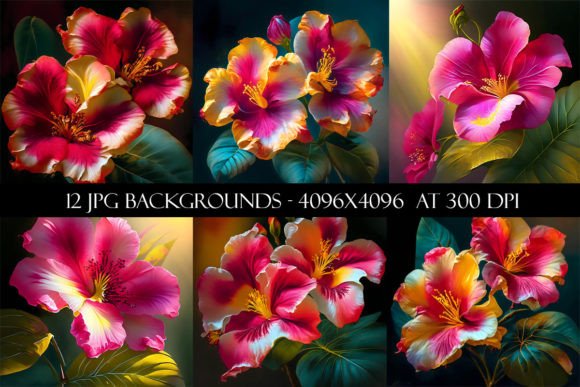 Download Tropical Flower Backgrounds - Backgrounds Collection